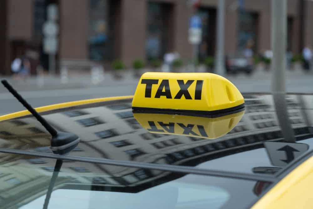Zawieszenie działalności taksówkarza