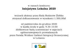 Inicjatywa Lokalna 2020 w Żłobku Miejskim „Bajkowa Kraina” w Gryfowie Śląskim