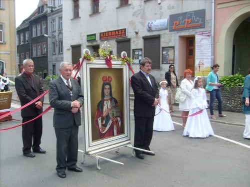 Boże Ciało z udziałem ZSOiZ im. Jana Pawła II w Gryfowie Śląskim