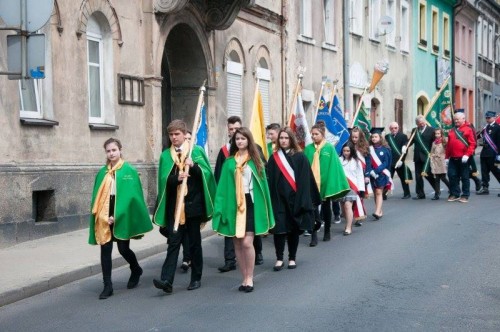 Uroczystość obchodów Konstytucji 3 Maja w Gryfowie Śląskim