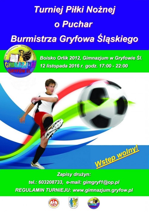 Turniej Piłki Nożnej o Puchar Burmistrza Gryfowa Śląskiego