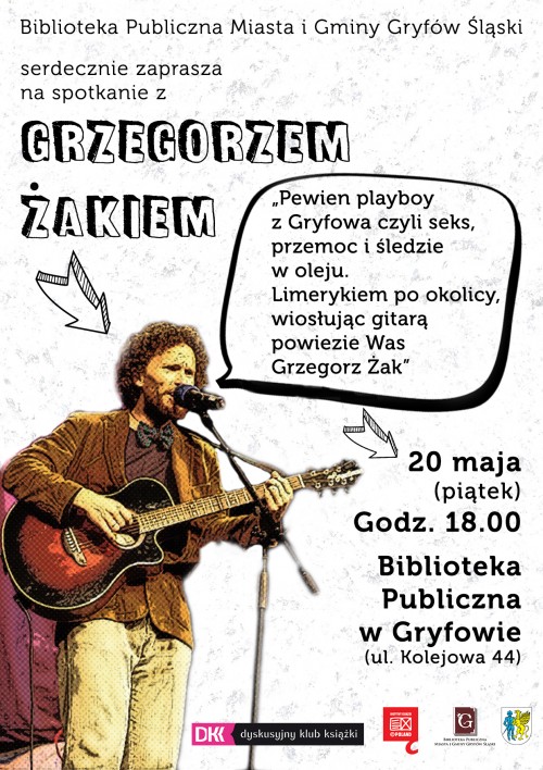 Spotkanie z Grzegorzem Żakiem