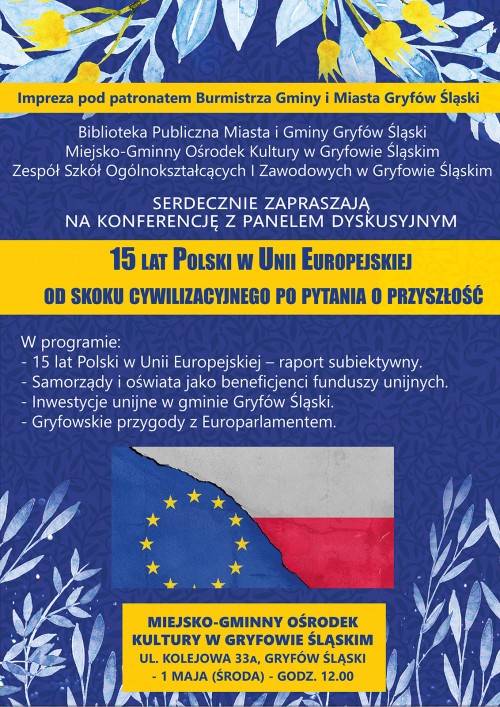 Konferencja 15 lat Polski w Unii Europejskiej
