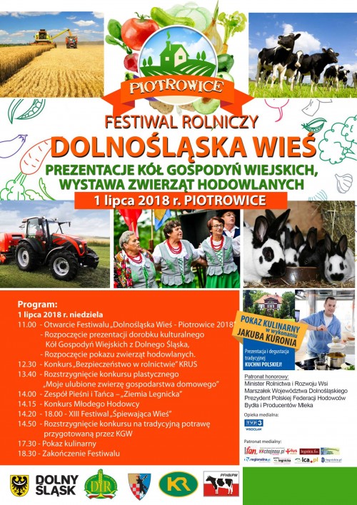 Zaproszenie na Festiwal Rolniczy Dolnośląska Wieś