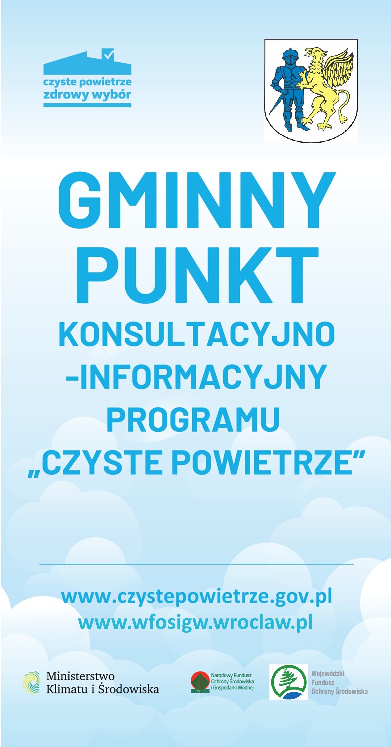 Uruchomienie Punktu konsultacyjno-informacyjnego Programu „Czyste powietrze” w Gminie Gryfów Śląski