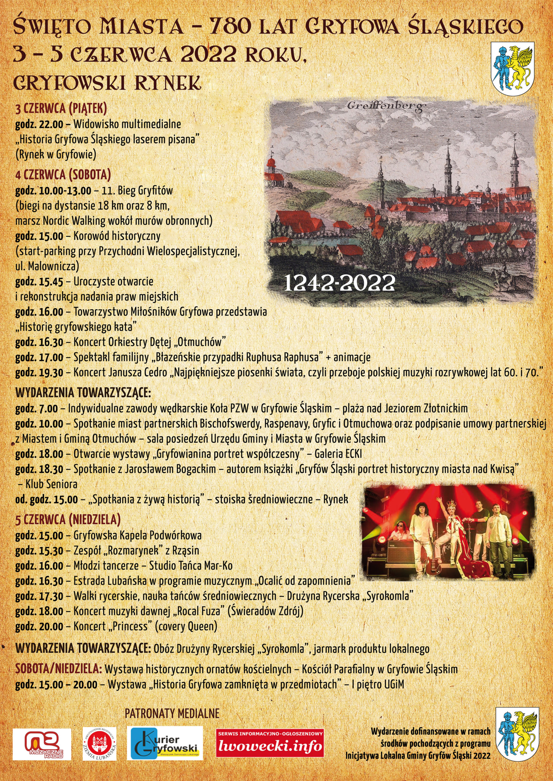 Święto miasta – 780 lat Gryfowa Śląskiego
