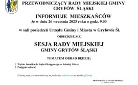 Sesja Rady Miejskiej Gminy Gryfów Śląski